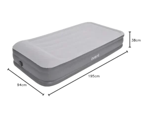 AVENLI RapidAir High Raised Twin Inflatable Indoor Mattress