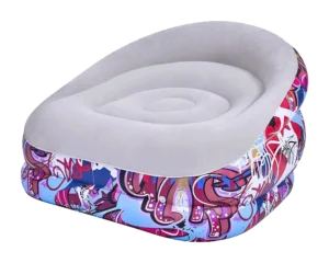 AVENLI Inflatable Lounge Chair Air Chair in Graphite Design