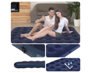 Double Size Air Bed for Inflatable Portable Navy Blow Up Mattresses