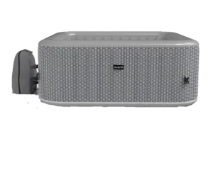 4-Person Inflatable Square Spa - Silver Birch