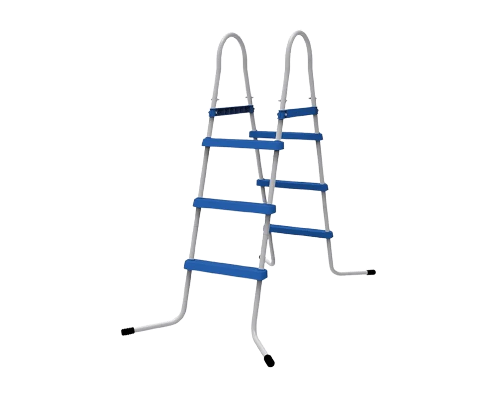 JLeisure 43 Inch 3 Step A Frame Heavy Duty Metal Steel Frame Outdoor