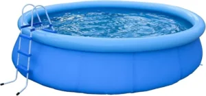 JLeisure 43 Inch 3 Step A Frame Heavy Duty Metal Steel Frame Outdoor