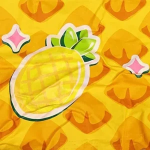 JLeisure Sun Club 17789 5 Foot x 16.5 Inch 1 to 2 Person Capacity Pineapple