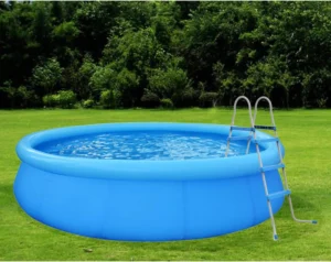 JLeisure 43 Inch 3 Step A Frame Heavy Duty Metal Steel Frame Outdoor